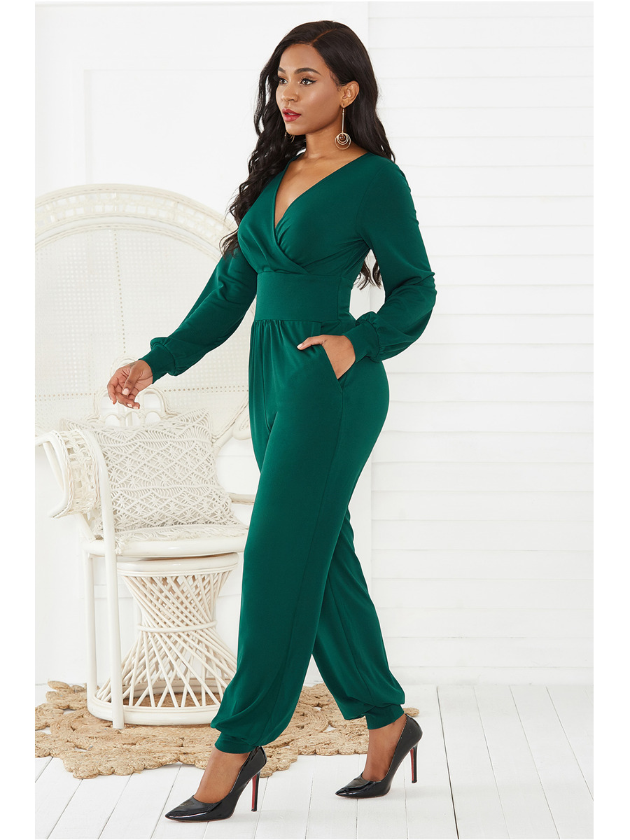 Combinaison pantalon verte femme store