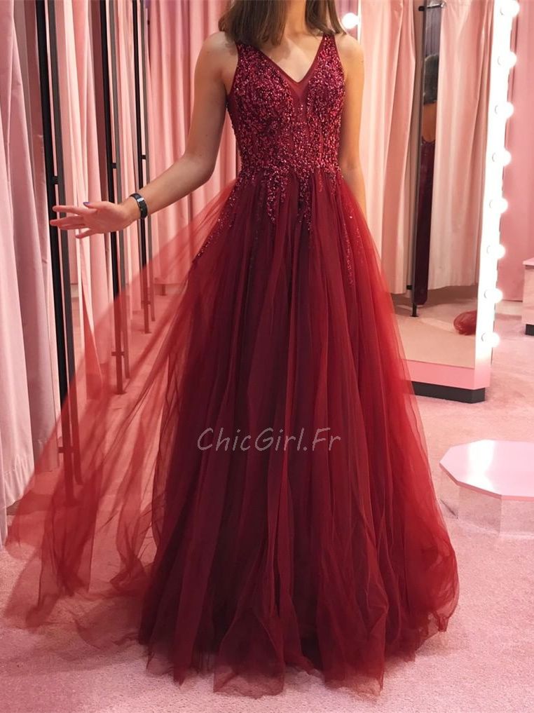 Robe shop princesse bordeaux