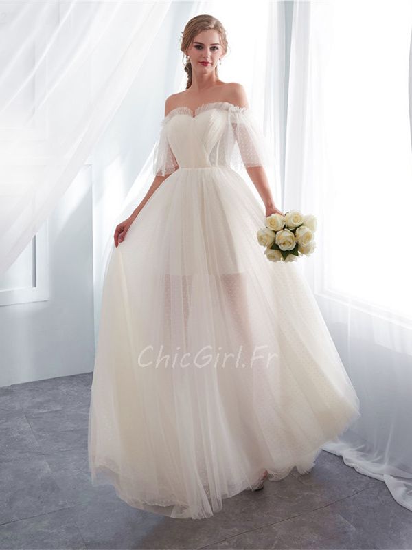Robe ete epaule dénudée sales