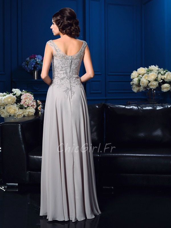 Robe longue pour mère de la mariée deals