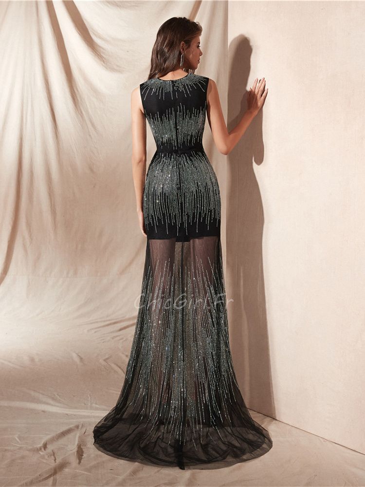 Robe noire luxe cheap