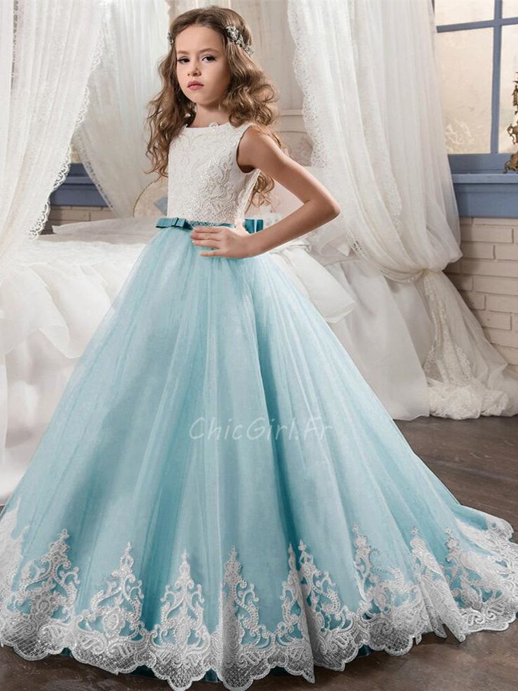 Deguisement cendrillon bleue fille 4 à 10 ans - Enfant - Décoration-Fête