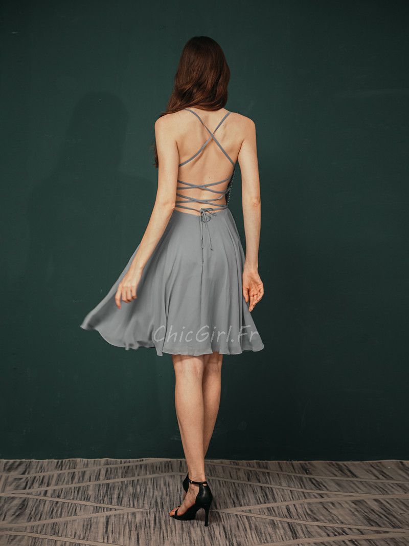 Robe croisé dans le best sale dos