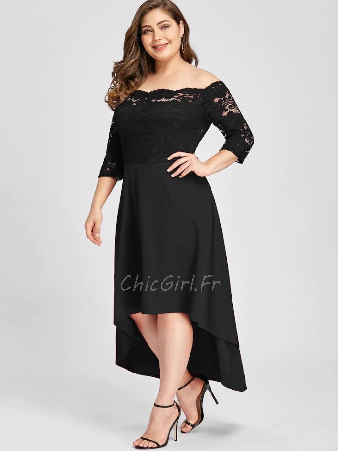 Robe courte epaule dénudée on sale