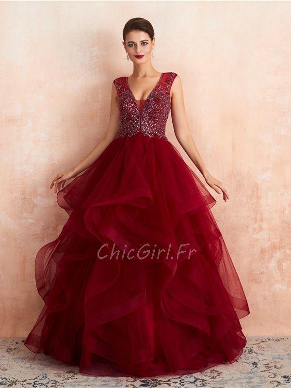 Robe décolleté v plongeant best sale