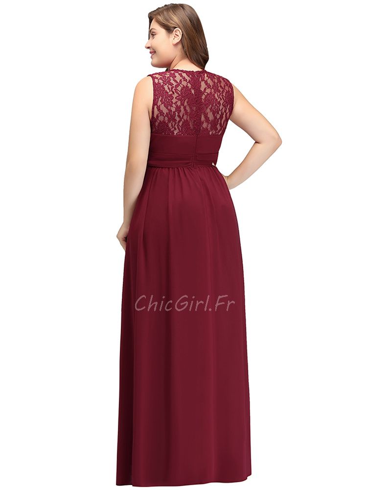 Longue hotsell robe bordeaux