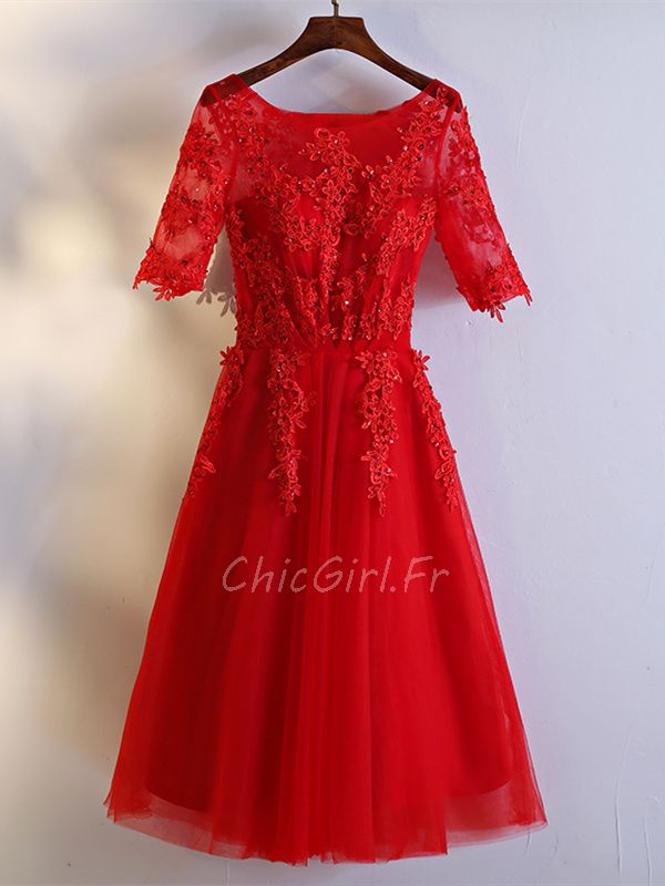 Robe dentelle soiree outlet