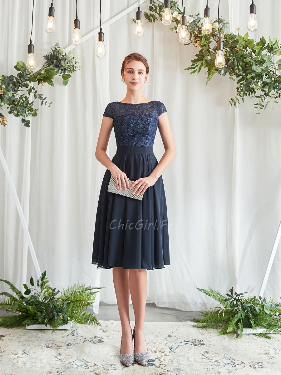 Col bateau robe top