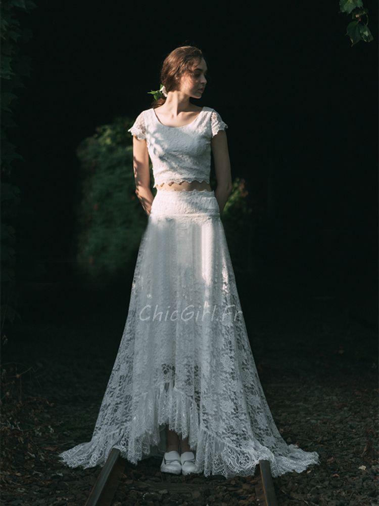 Robe de mariée 2 pieces cheap