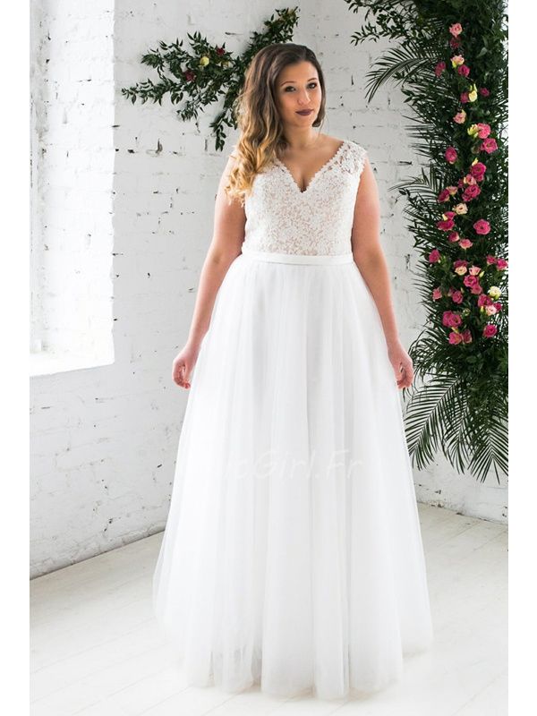 Robe mariee boheme grande taille hot sale