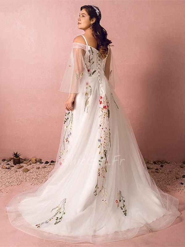 Robe mariage sales fleurie