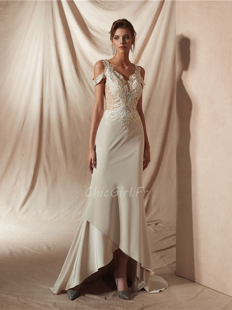 Robe soiree champagne on sale
