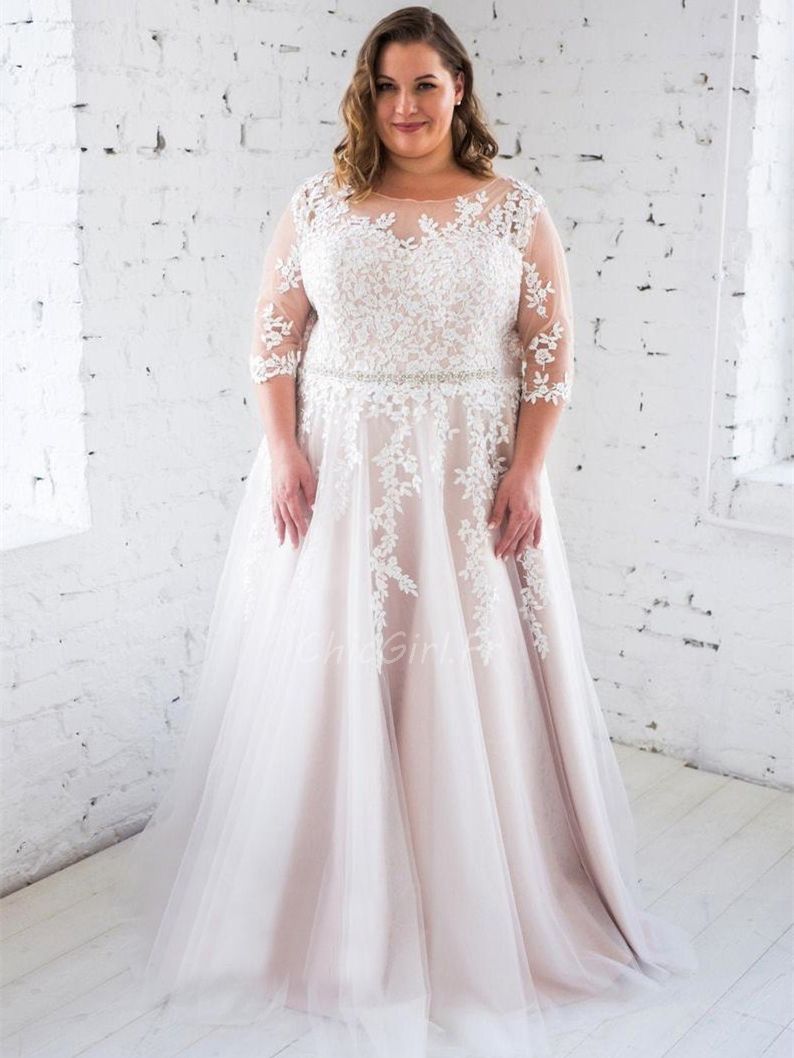 Robe de mariée courte femme ronde cheap
