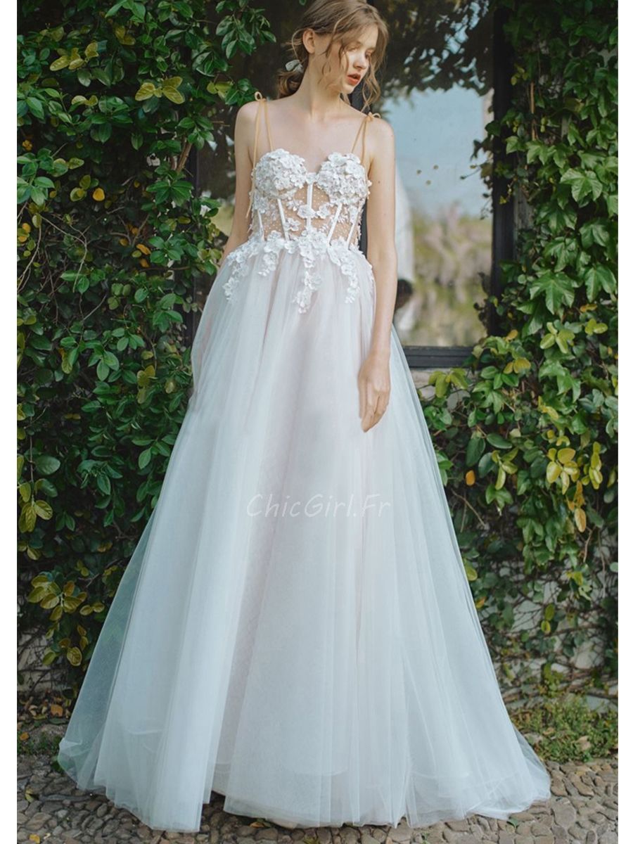 Robe bustier avec bretelles top