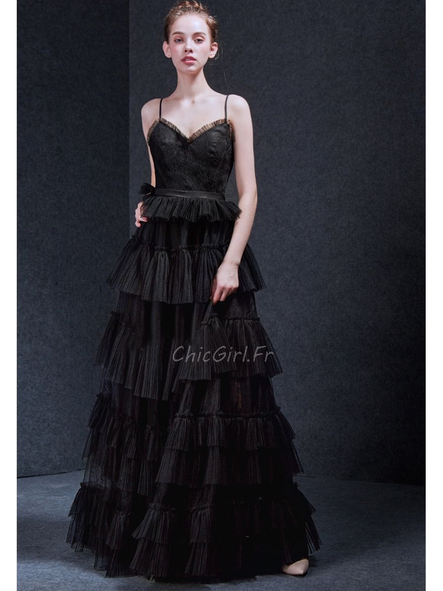 Robe de sales mariée noire tradition