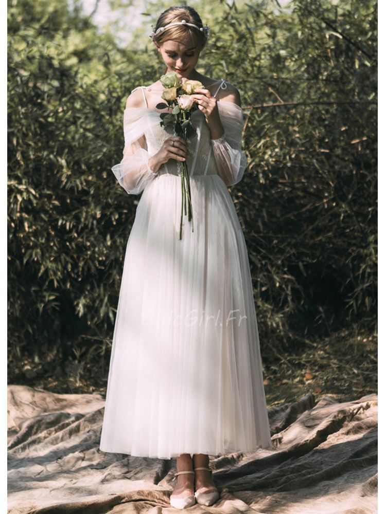 Robes de mariée mi longue on sale