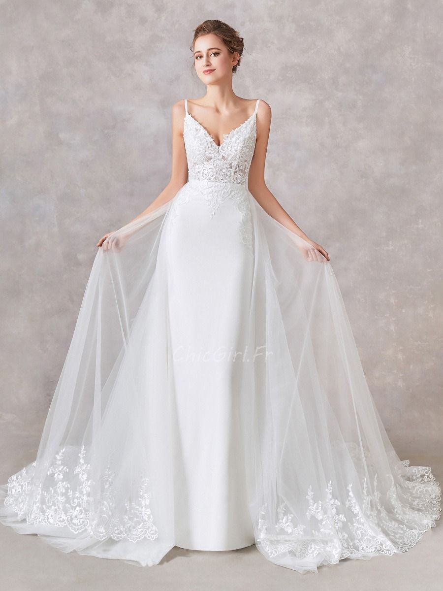 Jupe sales amovible mariage