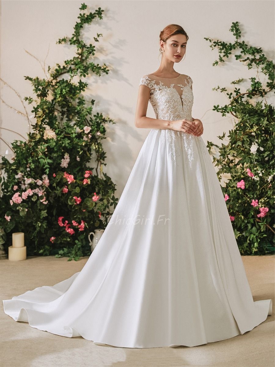 Robe bateau mariage clearance