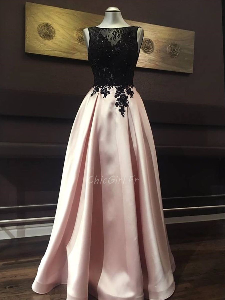Robe longue bicolore on sale