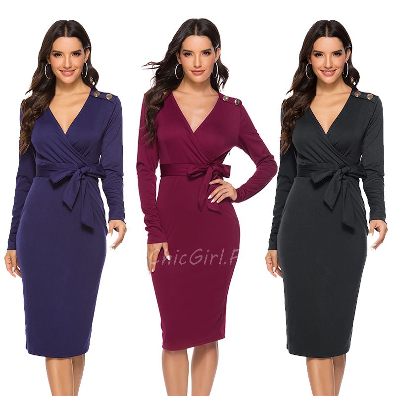Robes clearance col v