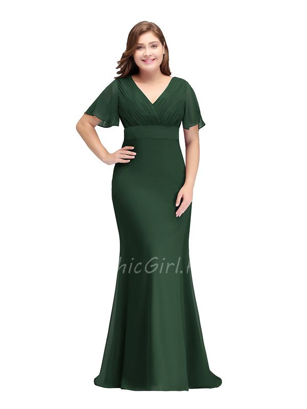 Robe Noël Femme Grande Taille Verte Chic - Robe Mère Noël Trapèze Élégante Cocktail Soirée