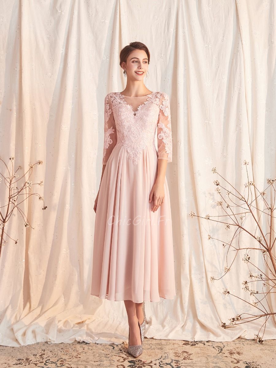 Robe longue ceremonie rose poudré online
