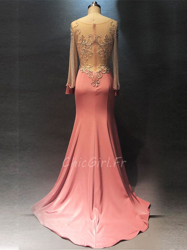 Robe longue a 2025 frange