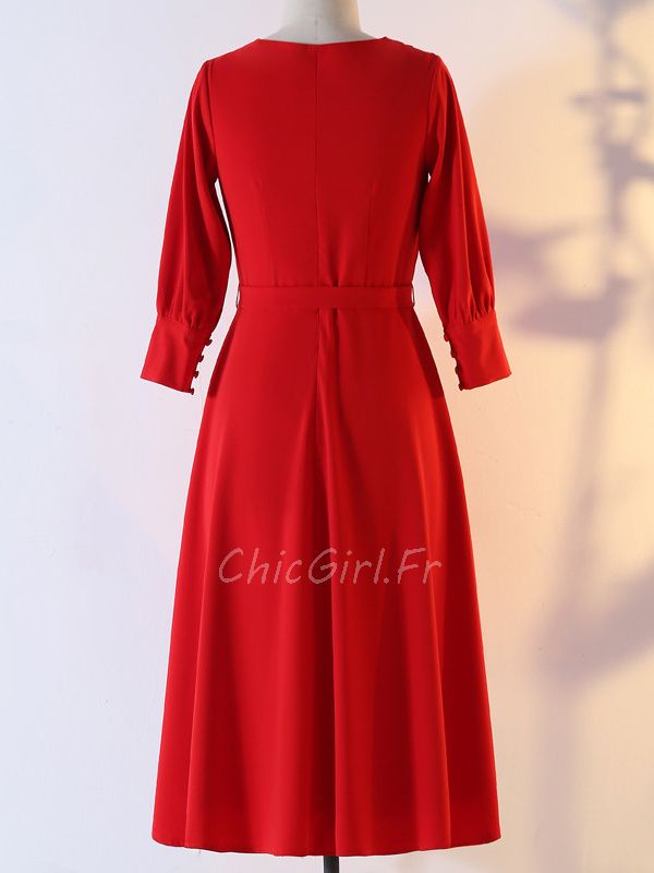 Robe on sale classe rouge