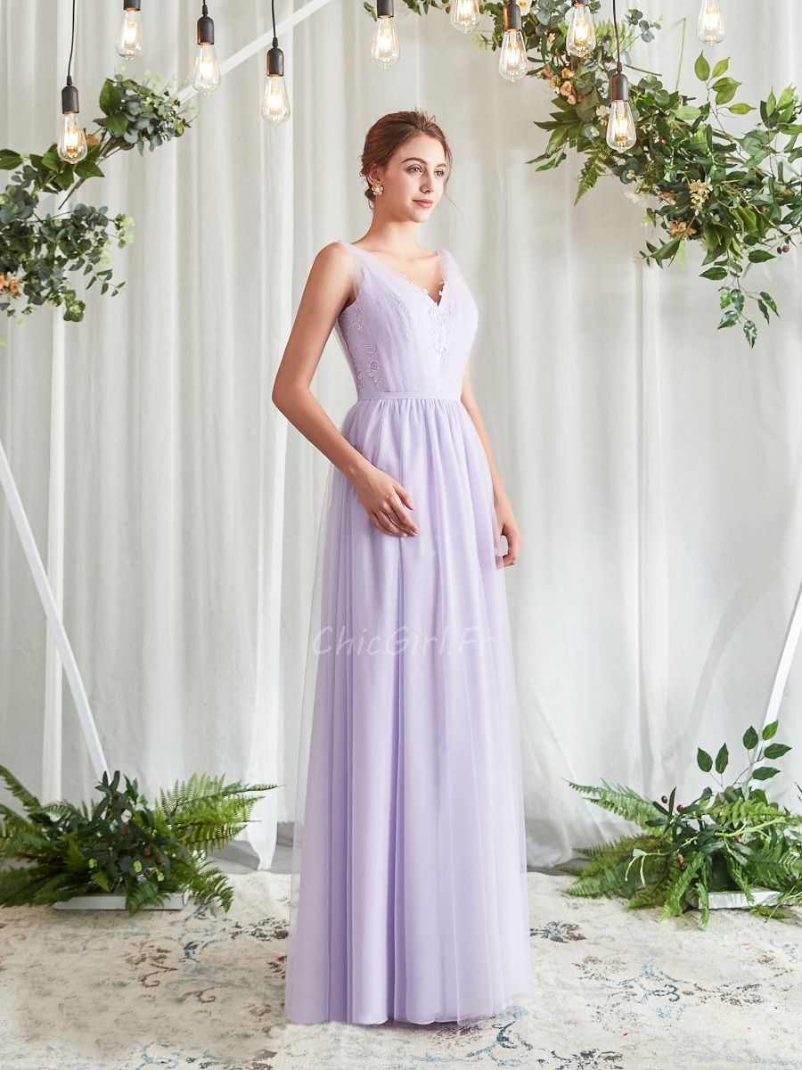 Robe violette pastel deals