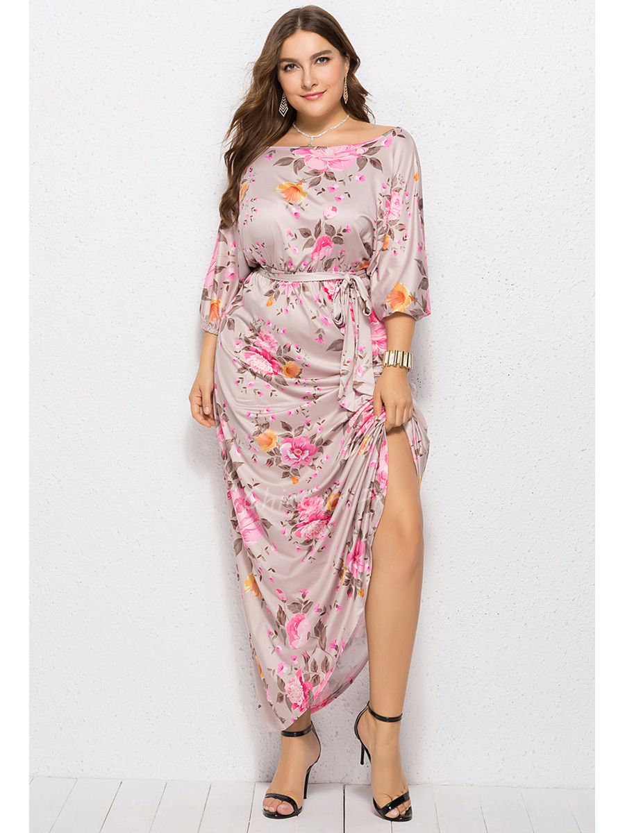 Femme ronde robe longue clearance