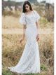 Robe De Mariée Princesse Elegante Blanche Tulle Bretelle Spaghetti