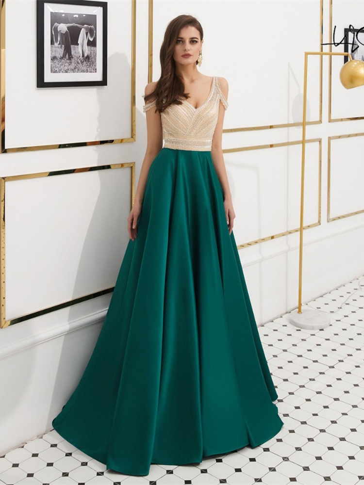 Robe de soirée clearance longue verte