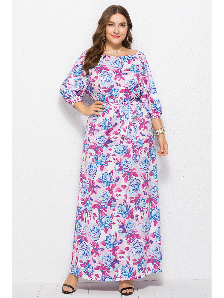Robe maxi 2025 boheme grande taille