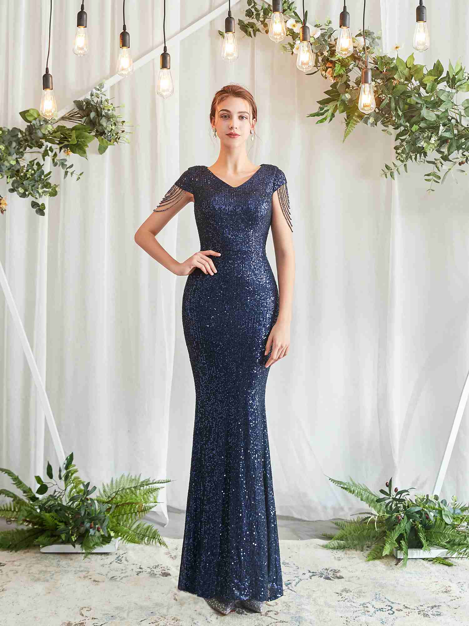 Robe sirène paillette clearance