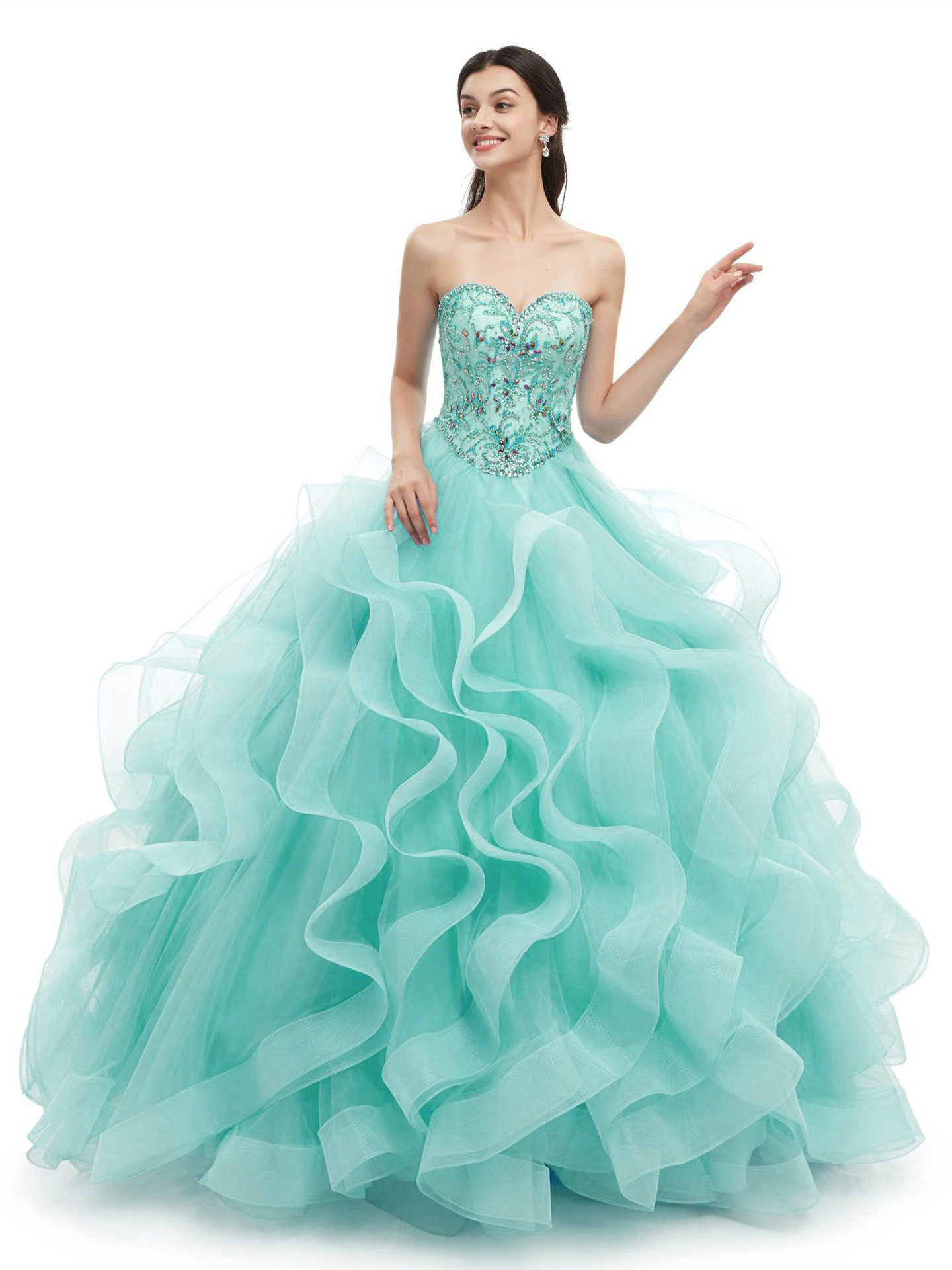 Robe bustier bouffante 2025