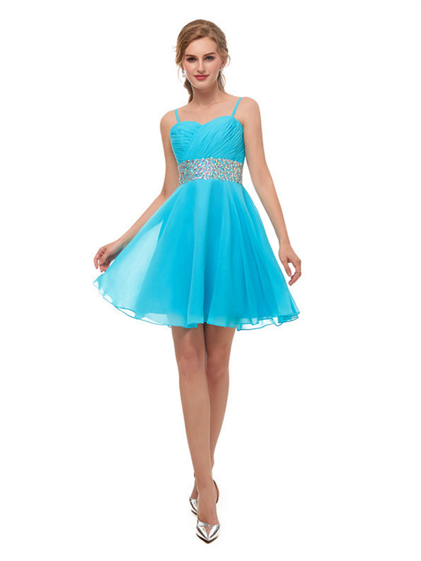 Robe bleue turquoise best sale
