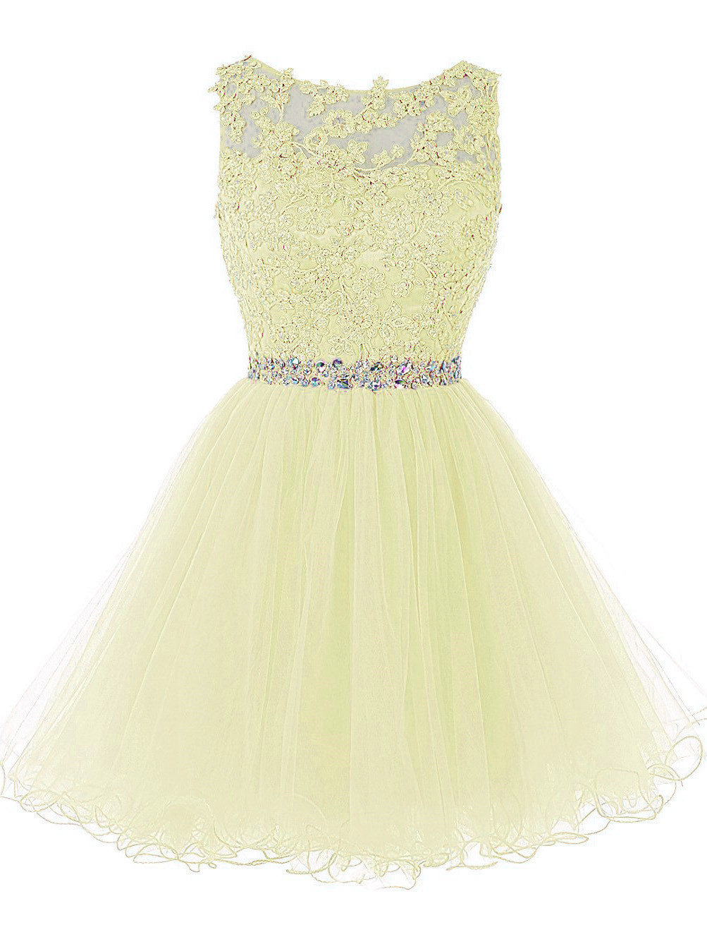 Robe cocktail jaune pastel sale