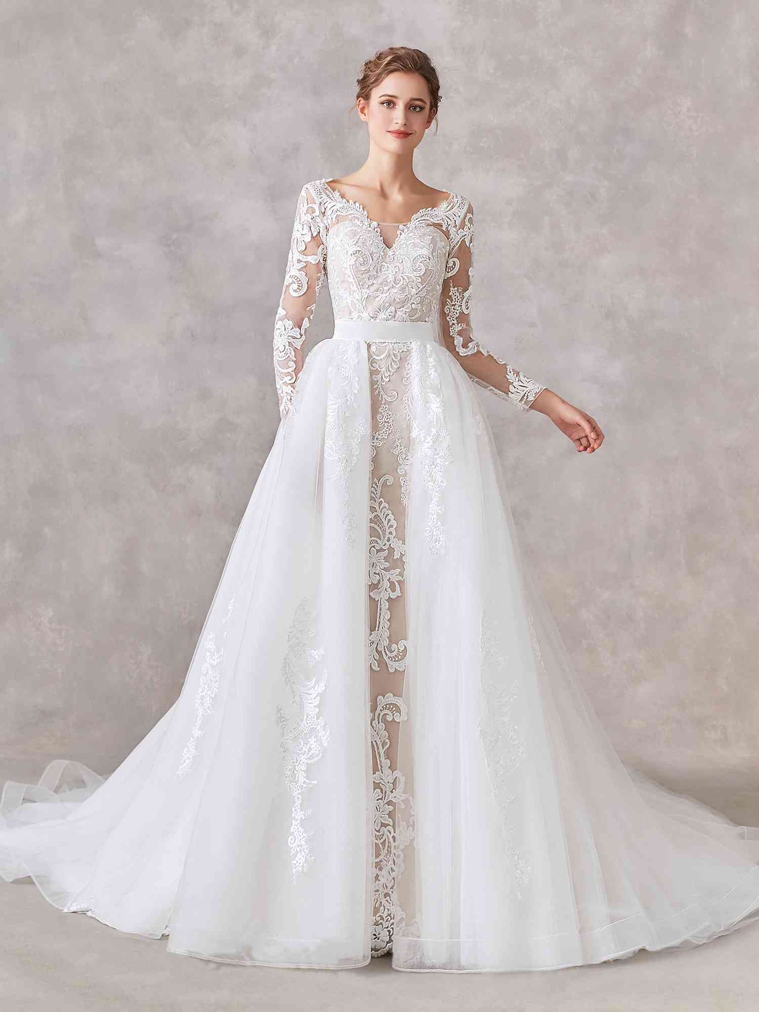 Robe 1 manche outlet longue