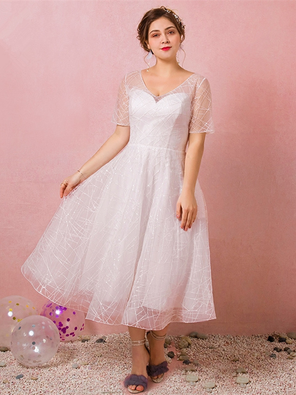 Robe mariage hotsell civil grande taille
