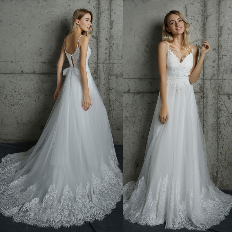 Robe blanche tulle cheap