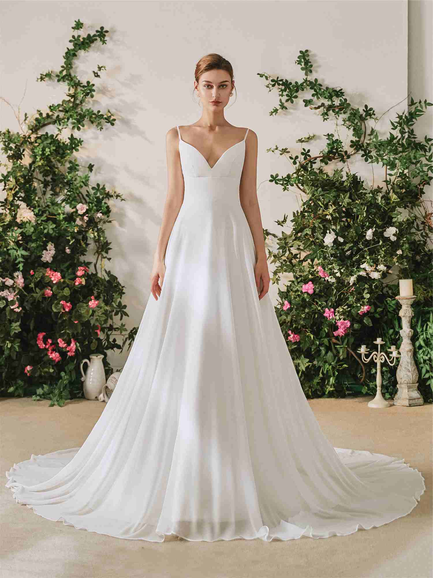 Robe simple mariee cheap