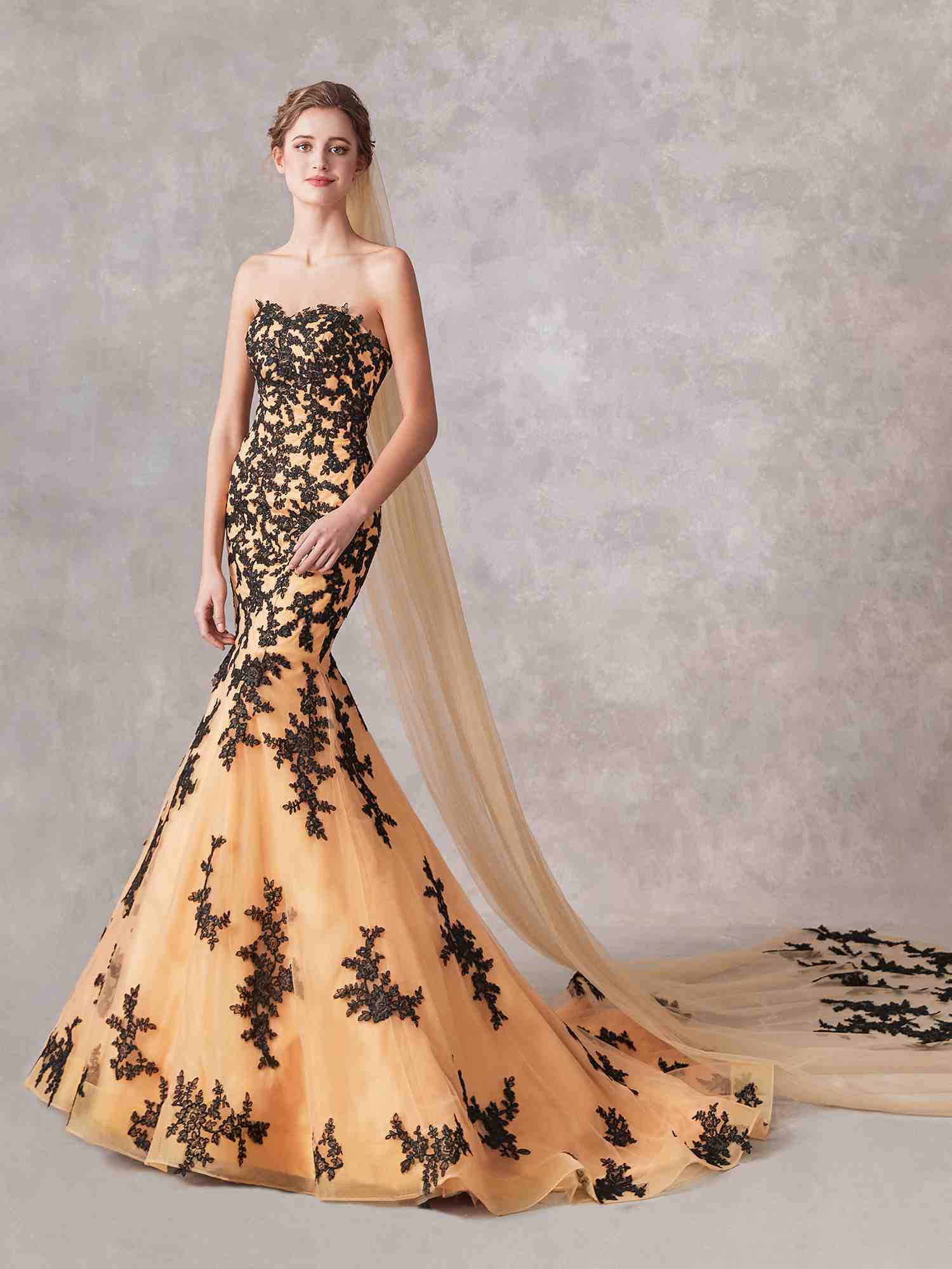 Robe voile on sale noire