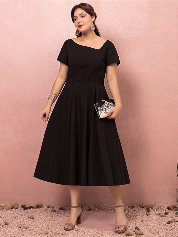 Robes mi longues grandes tailles discount