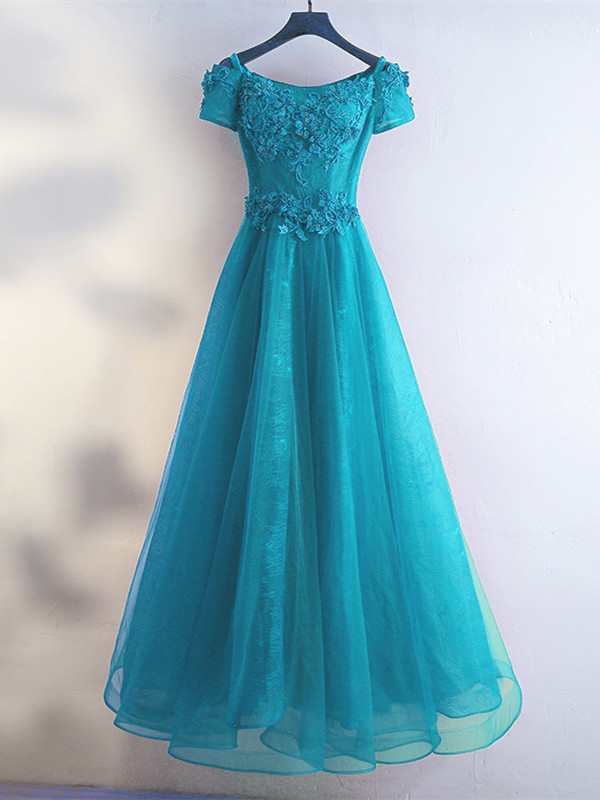 Robe soirée bleu turquoise online