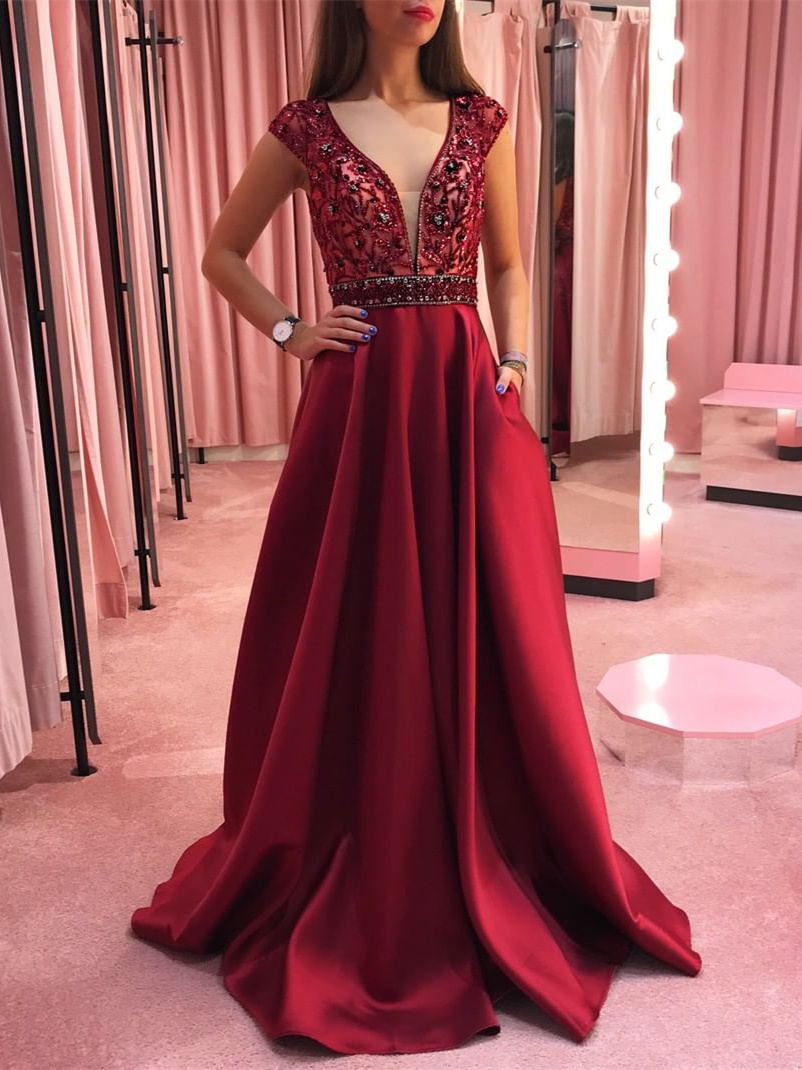 Robe ceremonie rouge deals