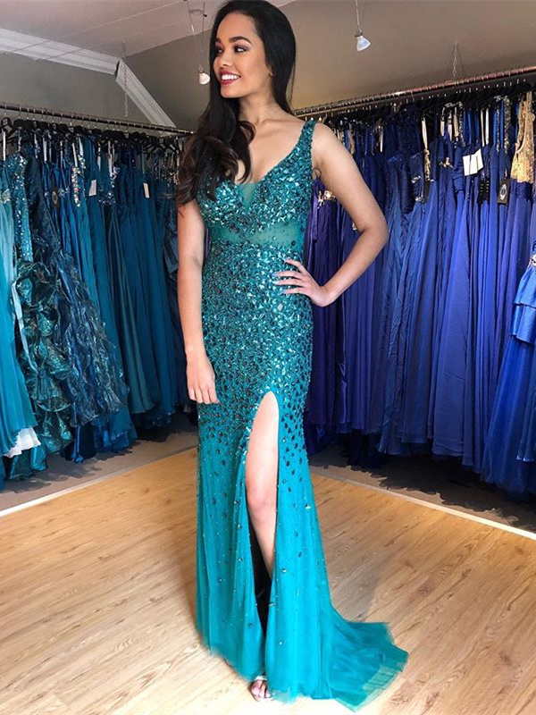 Robes de top cérémonie turquoise