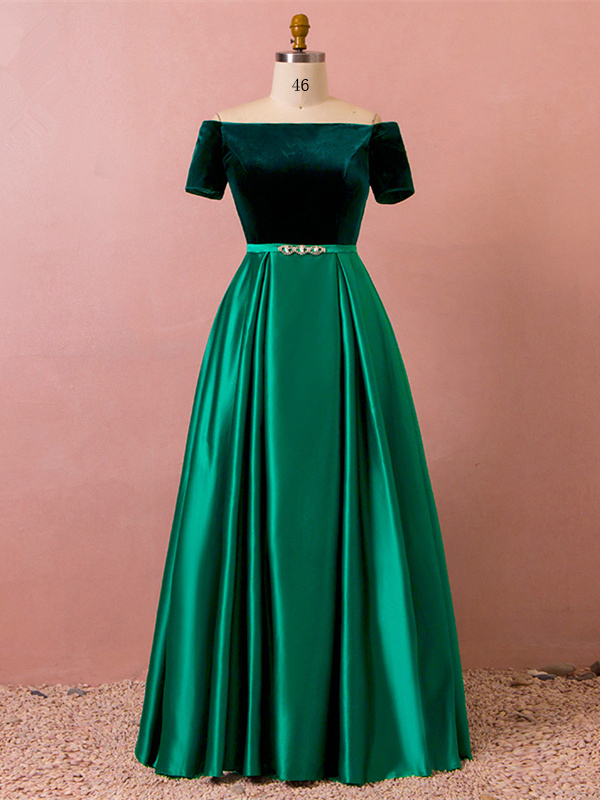 Robe de sales soirée en velour