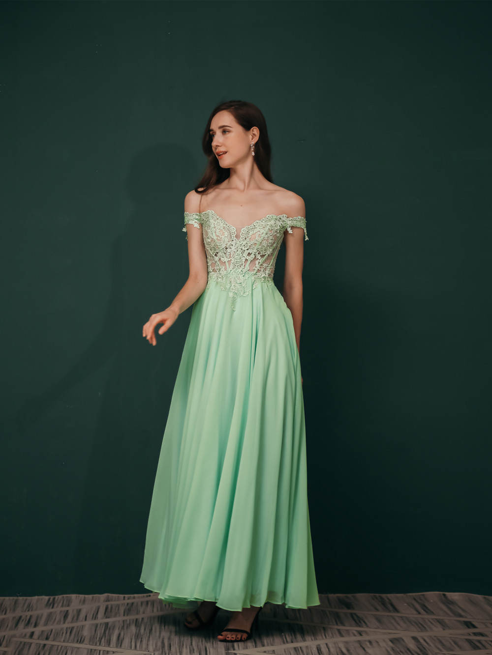 La robe vert clair outlet