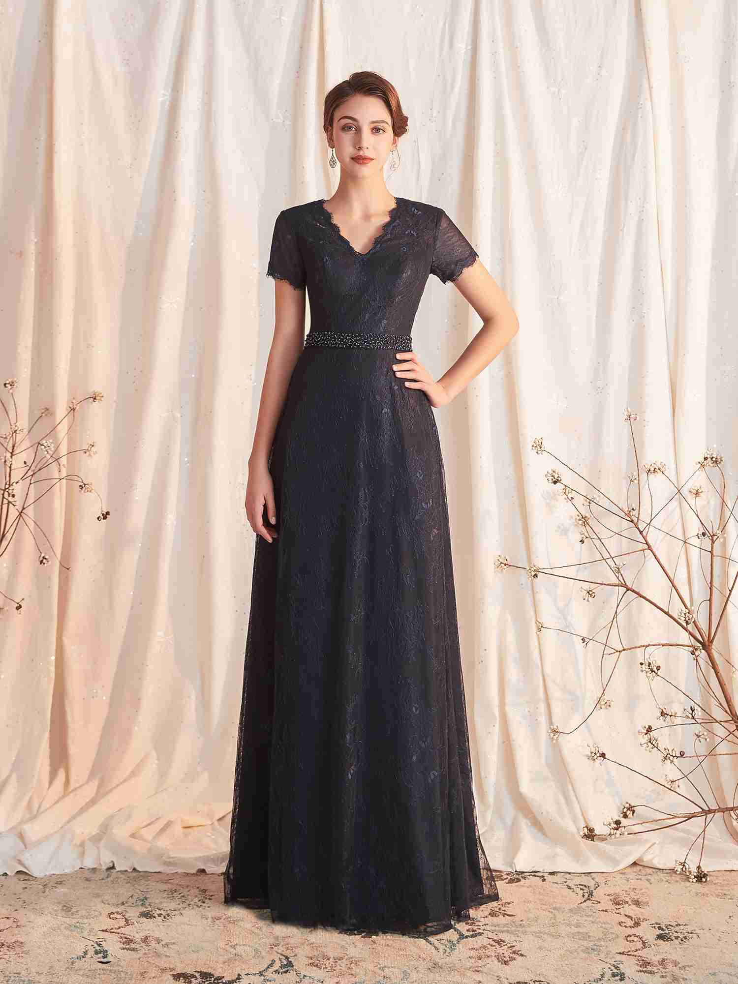 Robe avec sales manche courte