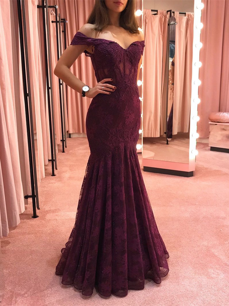 Robe sirene rouge new arrivals bordeaux
